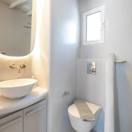 빌라 Actors Prestige -private Pool & Sea View Mykonos Town