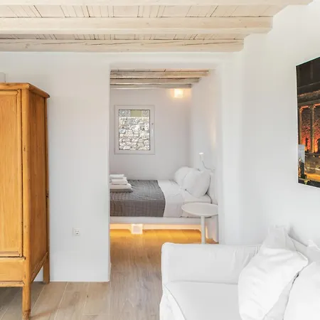 Mykonos Actors Villa 3 Bdr Private Pool Iconic Views Mykonos Town