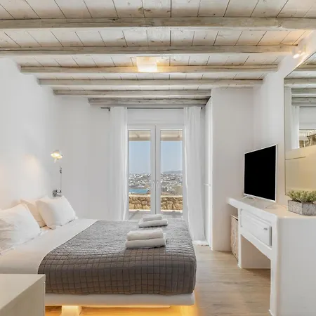 Mykonos Actors Villa 3 Bdr Private Pool Iconic Views * Mykonos Town