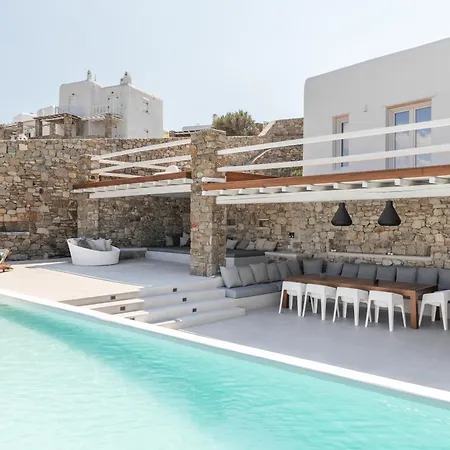 Mykonos Actors Villa 3 Bdr Private Pool Iconic Views 아파트 *