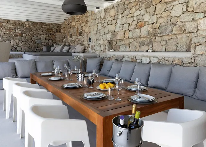 Actors Prestige -private Pool & Sea View Villa Mykonos Town