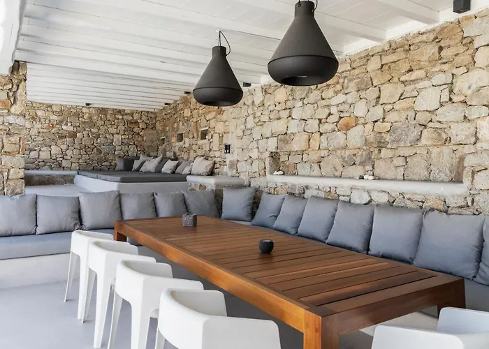 Villa Actors Prestige -private Pool & Sea View Mykonos Town