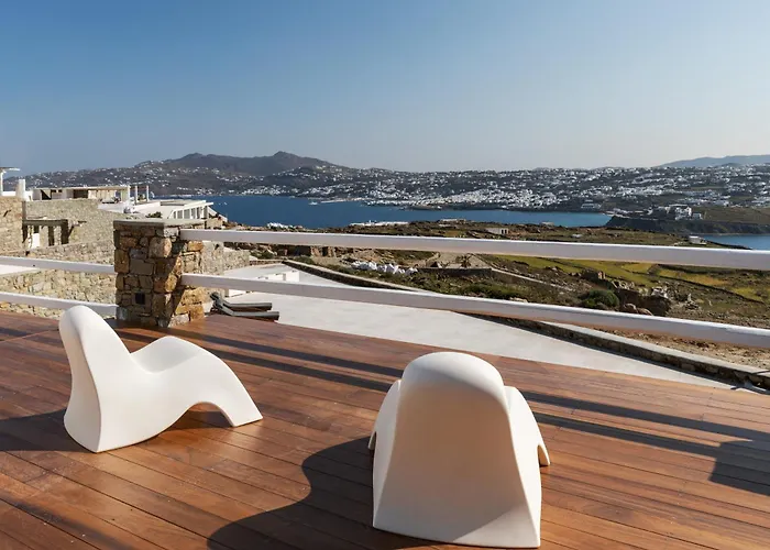 Actors Prestige -private Pool & Sea View Mykonos Town