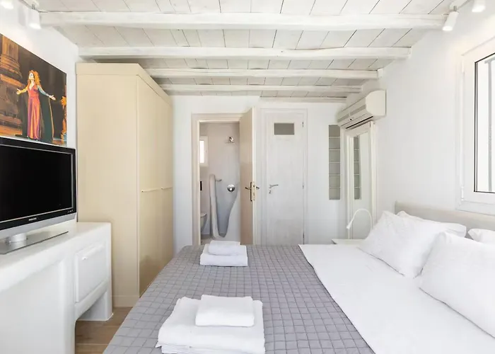 Actors Prestige -private Pool & Sea View Villa Mykonos Town