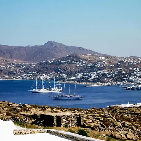 Mykonos Actors Villa 3 Bdr Private Pool Iconic Views Apartament