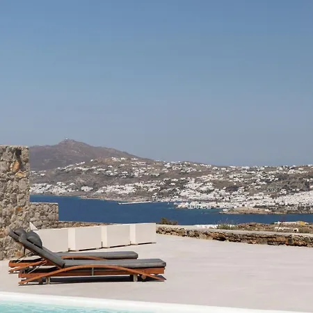 Mykonos Actors Villa 3 Bdr Private Pool Iconic Views