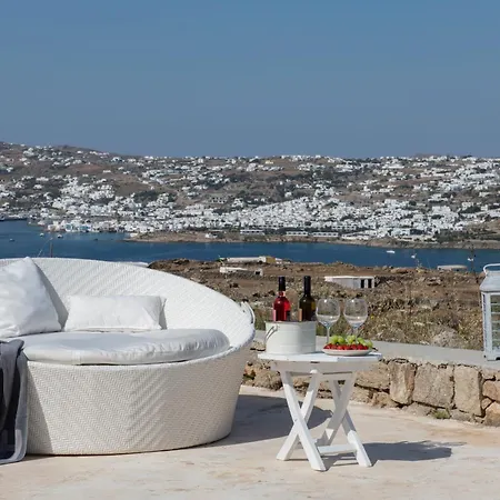 Mykonos Actors Villa 3 Bdr Private Pool Iconic Views * Mykonos Town