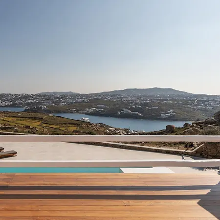 Mykonos Actors Villa 3 Bdr Private Pool Iconic Views Mykonos Town