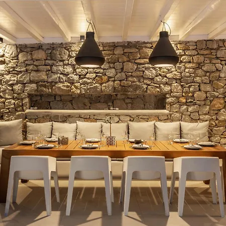 Апартаменты Mykonos Actors Villa 3 Bdr Private Pool Iconic Views *