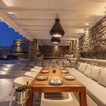 Mykonos Actors Villa 3 Bdr Private Pool Iconic Views * Mykonos Town