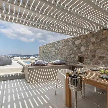Actors Prestige -private Pool & Sea View ヴィラ Mykonos Town