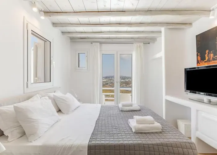 Villa Actors Prestige -private Pool & Sea View Mykonos Town