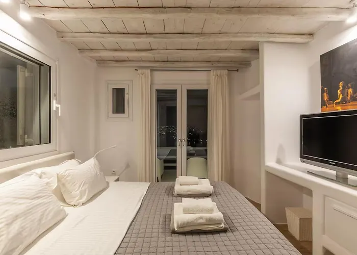 Actors Prestige -private Pool & Sea View Mykonos Town