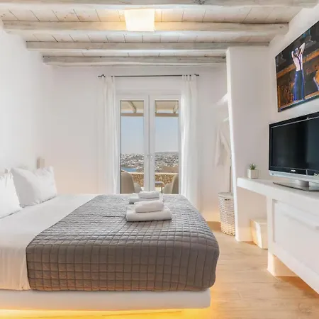 Actors Prestige -private Pool & Sea View Mykonos Town